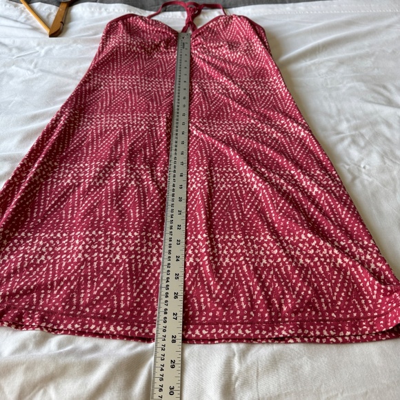 Prana Performance Spaghetti Strap Racerback Dress Reddish-Pink XS Shelf Bra - Picture 12 of 14
